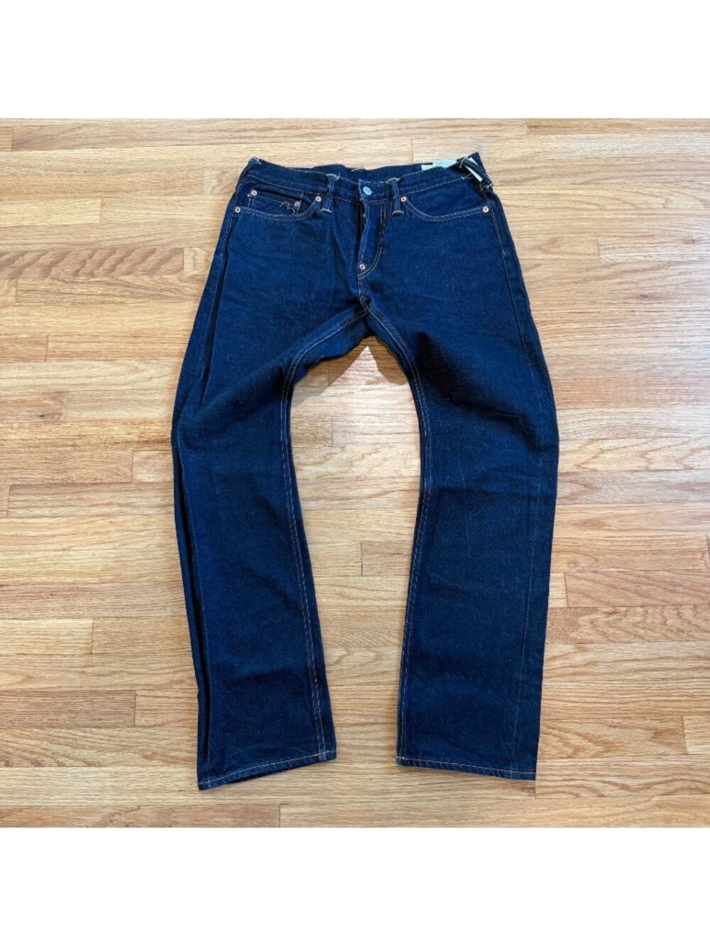 EVISU Lot 2008 Raw Selvedge Denim 32/32
